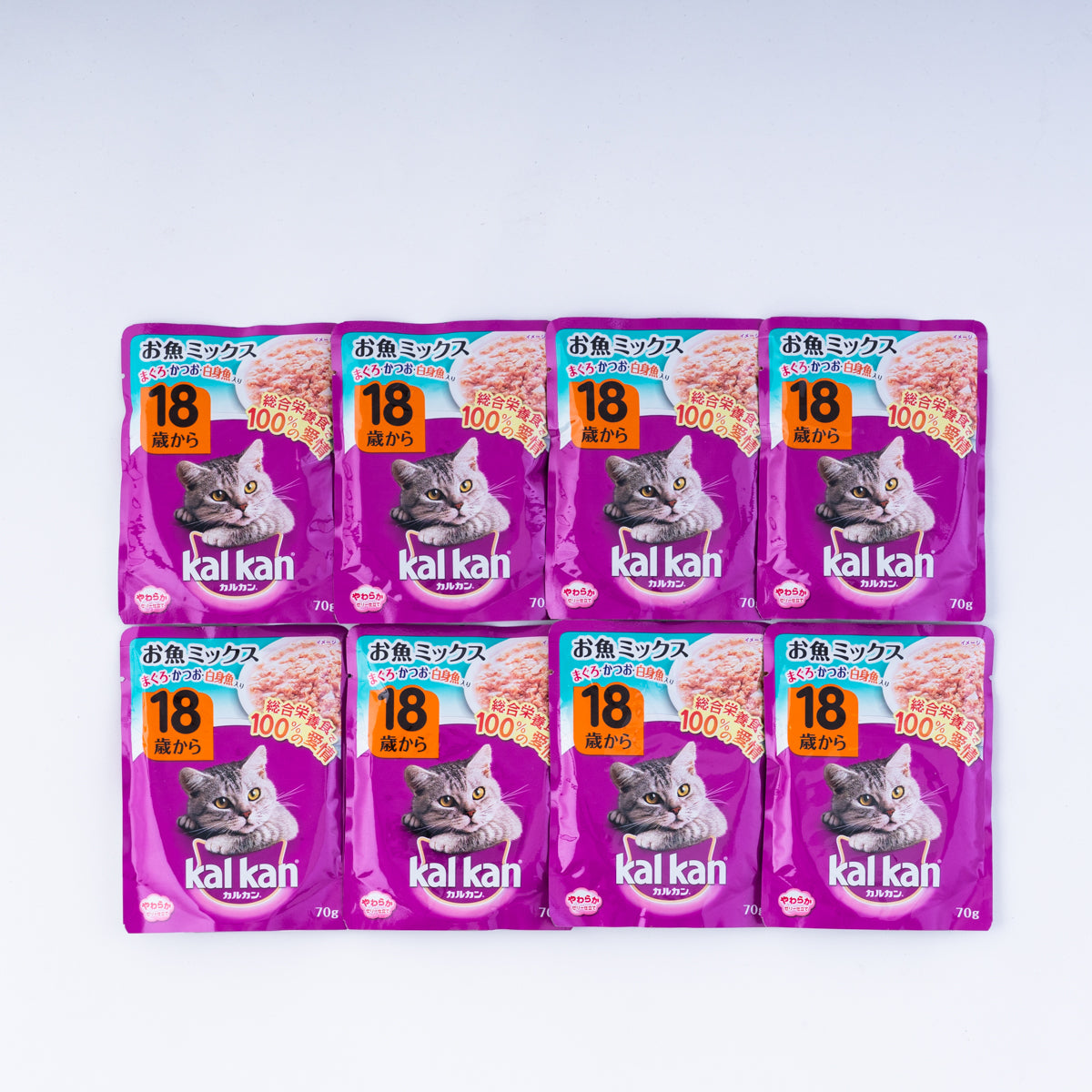 カルカン パウチ 18歳から お魚ミックス まぐろ・かつお・白身魚入り 560g